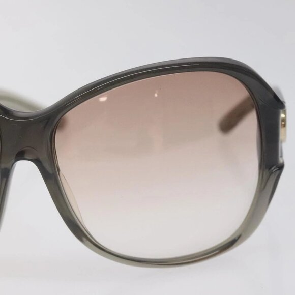 GUCCI Sunglasses plastic Brown Auth yk18726 - Picture 7 of 10